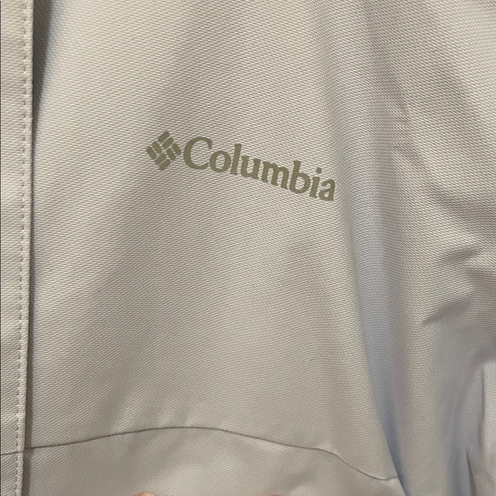 COLUMBIA NWT Girls Size 10/12 Light Purple Lavender Lined Jacket Raincoat - Picture 2 of 12